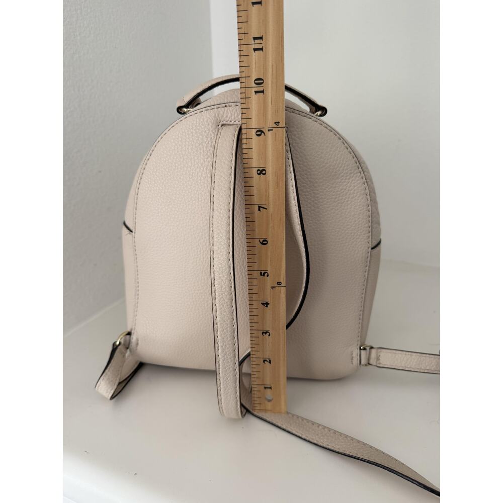 Kate Spade Jackson Street Keleigh Cream Leather Mini Backpack - Picture 13 of 16